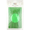 Neon Green Foil Door Curtain Backdrop 1M Wide X 2M Long