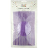 Purple Foil Door Curtain Backdrop 1M Wide X 2M Long