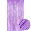 Purple Foil Door Curtain Backdrop 1M Wide X 2M Long
