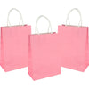 4PK 20.8cm Pink Paper Gift Bag