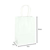4PK 20.8cm White Paper Gift Bags