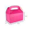 6pcs Hot Pink Treat / Lolly Return Gift Box With Handle
