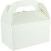 6pcs White Treat / Lolly Return Gift Box With Handle