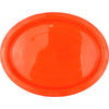 Orange Reusable Oval Plastic Plates 20pk