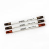 3pk Black & Brown Dual Tip Felt  Edible Food Cake Pen -SPRINKS