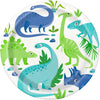 Large Dinosaur Roar Paper Plates 8Pk