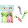 Easter Foam Mini Carrot Hanging Decorations 6pk