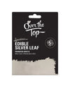 Over The Top Edible Silver Leaf 5 Sheets