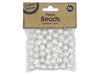 50G 12mm Cream Pearl Beads DIY Craft