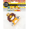 Lion Plasticine Jungle Animals Cake Topper