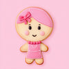 Ginger Bread Kid Girl Metal Stainless Steel Cookie Cutter - Coo Kie