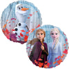 Frozen II Elsa, Anna & Olaf 45cm Foil Balloon
