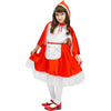 Red Hooded Cape and Dress Girls Book Week Kids Costume