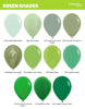 Sempertex Metallic Green 30cm Latex Balloon