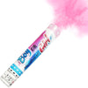 Pink Girl Smoke Baby Gender Reveal Twist Popper 28cm