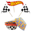 Hot Wheels Cupcake Cases and Toppers 24pk.