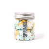 BLUE,WHITE & GOLD Edible Food Wafer Decorations (9g) - by Sprinks