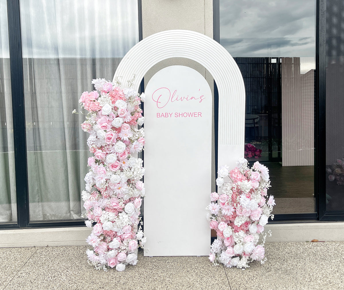 Double Ripple Arches - White – Top Party Supplies, Hoppers Crossing ...