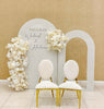 Half Ripple Arch Wall - White
