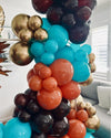 Fashion Caribbean Blue  12cm Mini Size Sempertex Latex Balloons