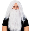 Grey Wizard Wig & Beard