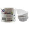 100pk 55mm Muffin Cases Baking Cups - White