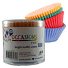100pk 55mm Muffin Cases Baking Cups - Assorted Bright Colours