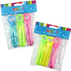 3pk Coloured Mini Bubble Wands