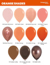 Metallic Rose Gold 12cm Mini Size Sempertex Latex Balloons