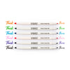 6pcs Dual Tip Pastel Colours Felt Tip Edible Cake Pen - SPRINKS