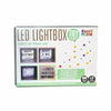 LED Lightbox with Coloured Letters, Numbers & Symbols