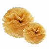 Kraft Brown Paper Pompom Flower Balls 2pk