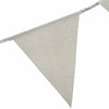 Silver Glitter Flag Banner 3.5m