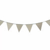 Silver Glitter Flag Banner 3.5m