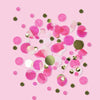 Pink and Gold Dot Balloon or Table Confetti 15g