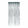 Metallic Silver Door Curtain Backdrop 1M Wide X 2M Long