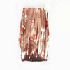 Metallic Rose Gold Foil Curtain Door Backdrop 1M Wide X 2M Long