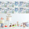 Holographic Silver Foil Curtain 6m Fringe Garland