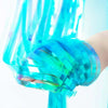Iridescent Light Blue Foil Curtain Door Backdrop 1M Wide X 2M Long