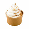 24pk 12oz Kraft Brown Paper Treat Cups / Tubs