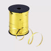 Metallic Gold Curling Balloon Ribbon Roll 228m