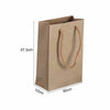 L 1PC Kraft Brown Paper Gift Bag