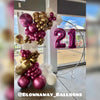 Reflex Fuchsia 12cm Mini Sempertex Latex Balloons