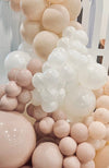 Satin White 12cm  Mini Size Sempertex Balloons
