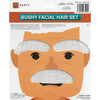 White Eye Brows & Moustach Set 100 Days Costumes