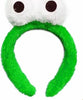 Green Fluffy Monster Headband Sesame Street Party Kids Costumes