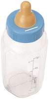 Blue Baby Shower Large Baby Milk Bottle Bank