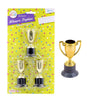 Novelty Party Trophies Pack of 3