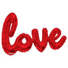 Foil Giant 'Love' Letters Red (84" x 53") Balloons