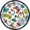 Small Game Party Paper Plates 8pk